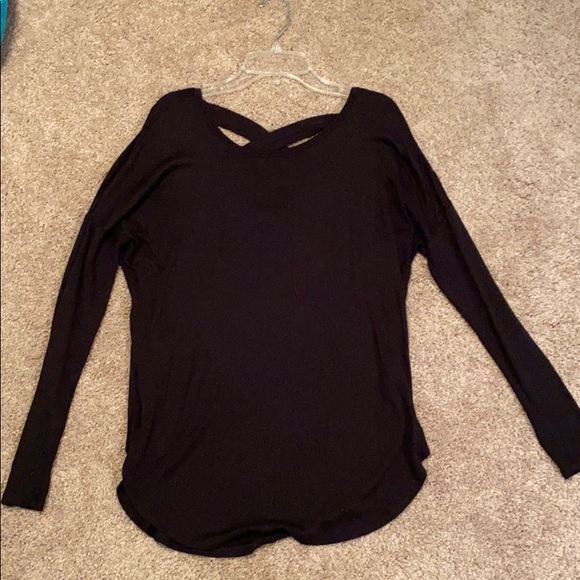 Garage Tops - Long sleeve black tee